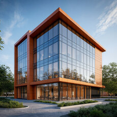 Архитектурные решения и визуализация - СК С-Фасад. Изготовление и монтаж фасадов