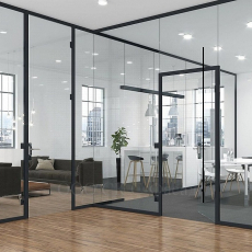 Монтаж интерьерных перегородок - СК С-Фасад. Изготовление и монтаж фасадов